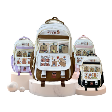 Mochila Escolar Capybara